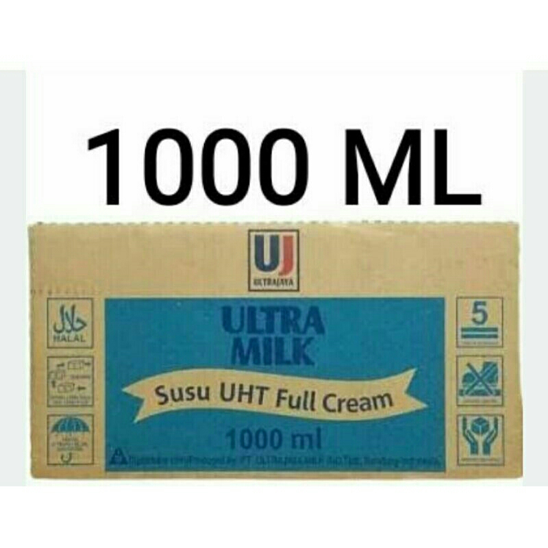 

Susu Ultra UHT 1000ml-Coklat & Putih 1Dus- Khusus Instan
