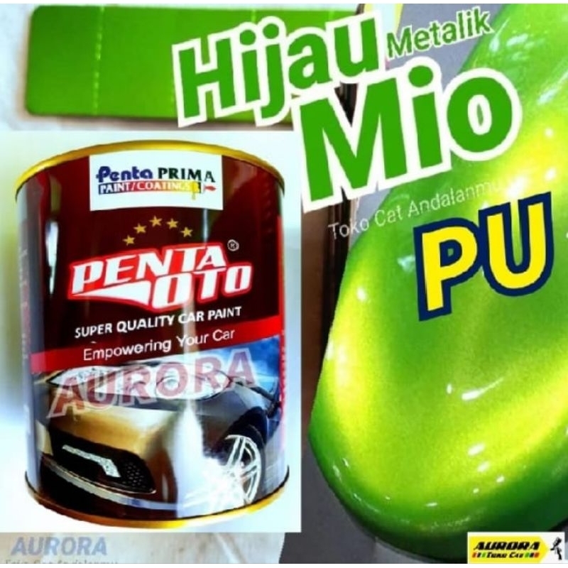 Cat Hijau Yamaha Metalik PU/Cat Hijau Mio PU Metalik