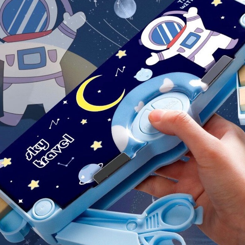 

Terkini 7s Kotak Pensil Pola Kartun Lapisan Ganda dan Tunggal dengan Rautan Kapasitas Tempat Pensil Multifungsi Motif Unicorn Dinosaurus Astronot Untuk Anak Tk