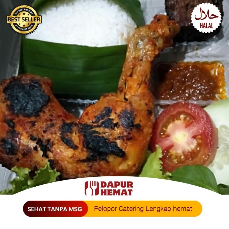 

Dapur Hemat - PROMO Nasi Kotak Ayam Bakar Favorit Acara Sederhana Enak/Lezat/Murah/Sehat Tanpa Msg