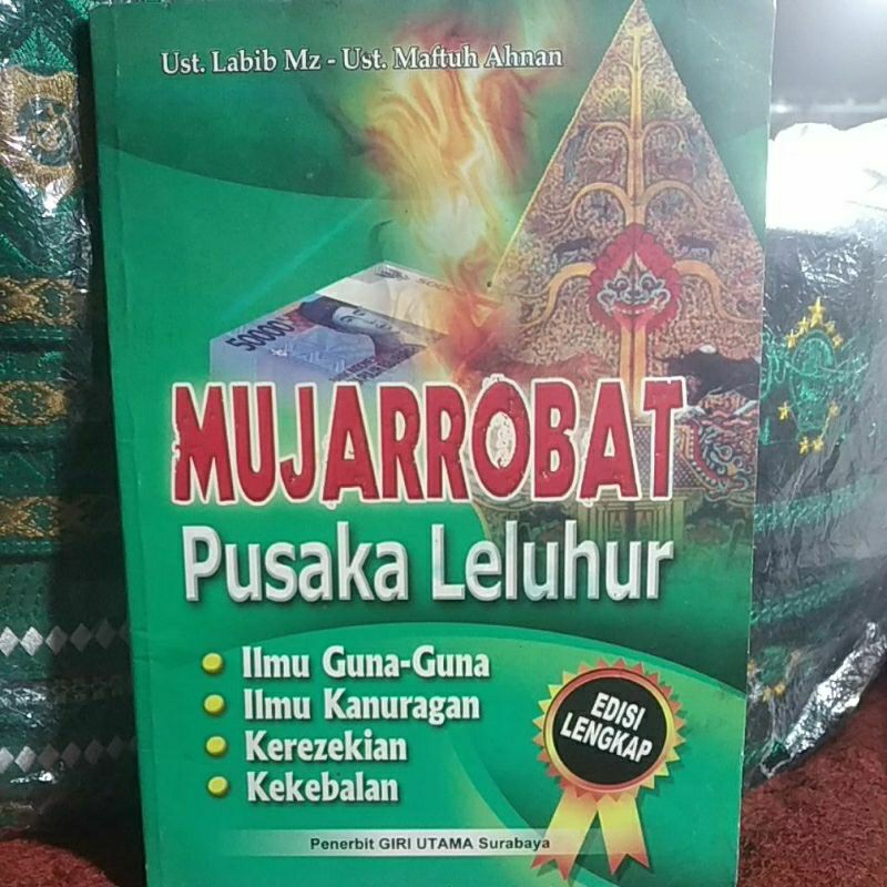 buku mujarrobat pusaka leluhur