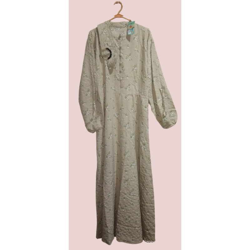 GAMIS MEWAH/BUNGA/KOREA/GAMIS PESTA