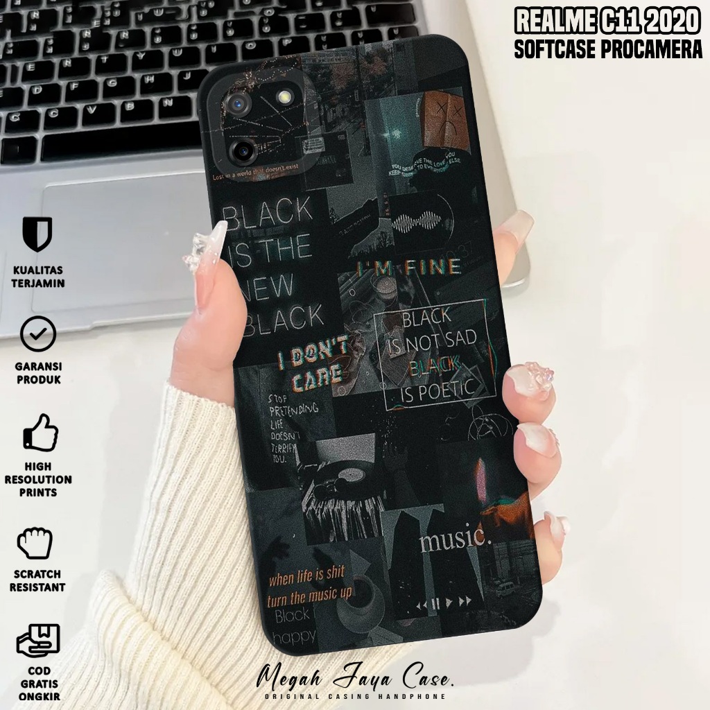 Case REALME C11 2020 - Casing REALME C11 2020 Motif AESTH - Softcase Hp REALME C11 2020 - Kondom Hp 
