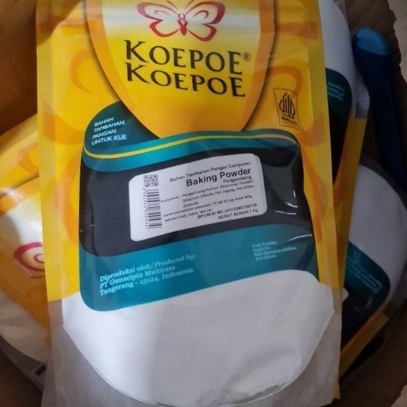 

Kopoe Kopoe Baking powder 1kg