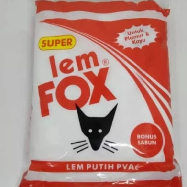 

HJ6 Lem PVAC Lem Kayu Fox Merah 7gr