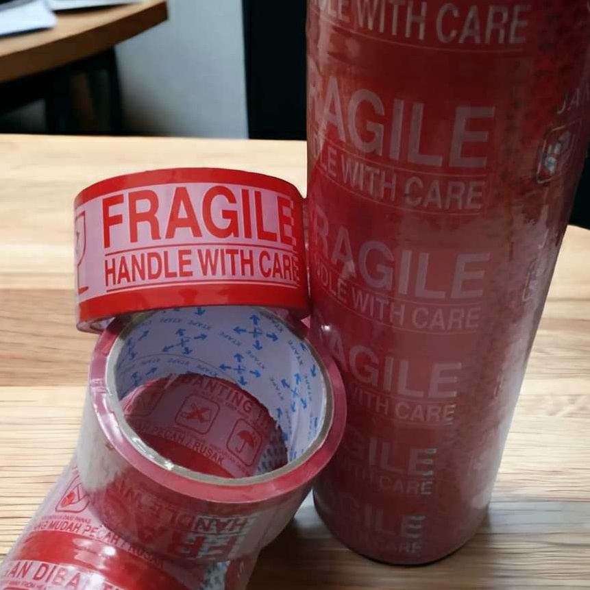 

Kilat Lakban FRAGILE ukuran 48mm x 7yard