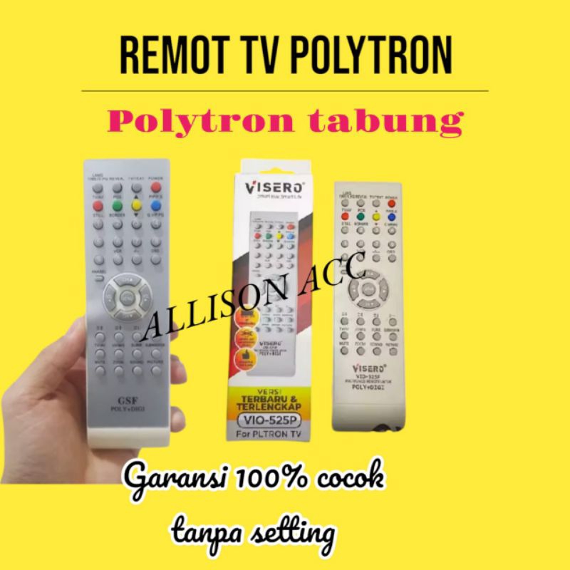 remot polytron tabung remot tv polytron tabung analog