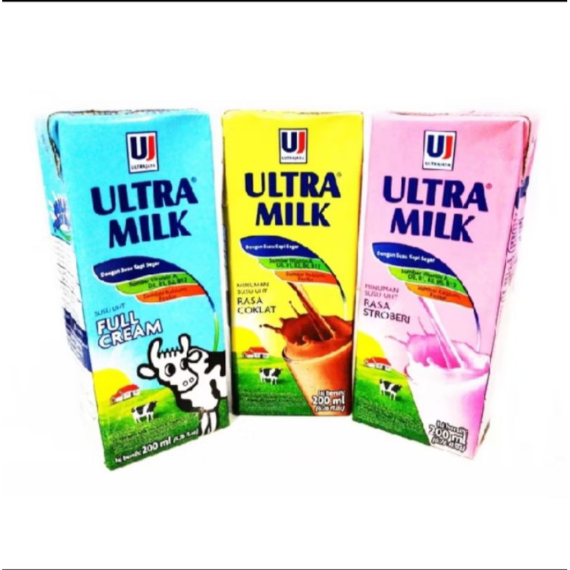 

ultra milk sedang ecer