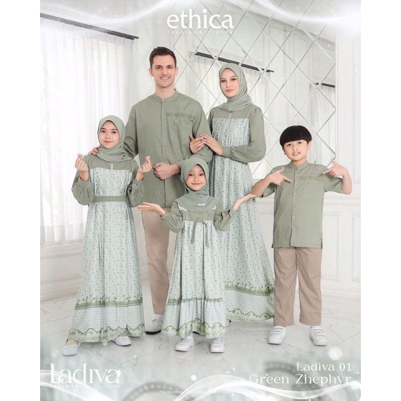 Sarimbit Ethica 2025 Ladiva 01 Green Zhephyr Ethica terbaru