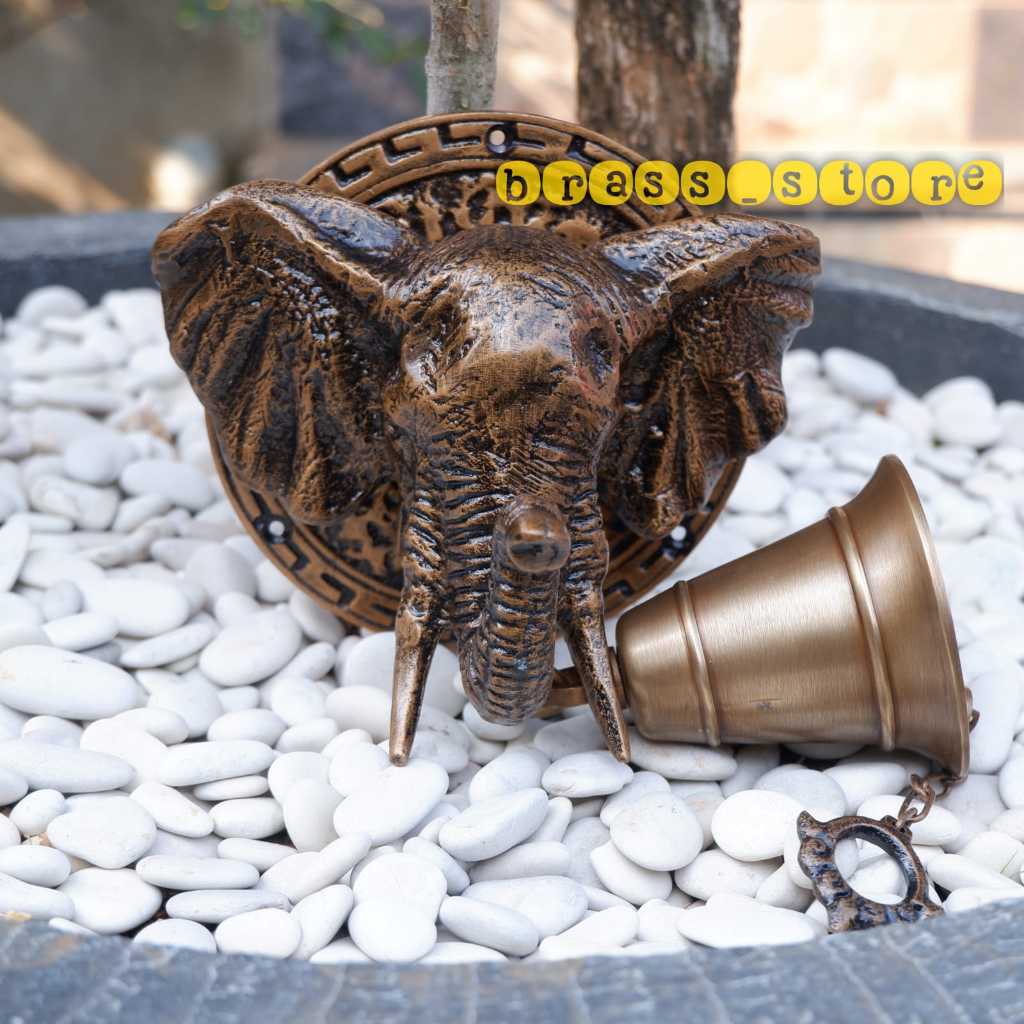 Bel Lonceng Kuningan Lonceng Pintu Pagar Rumah