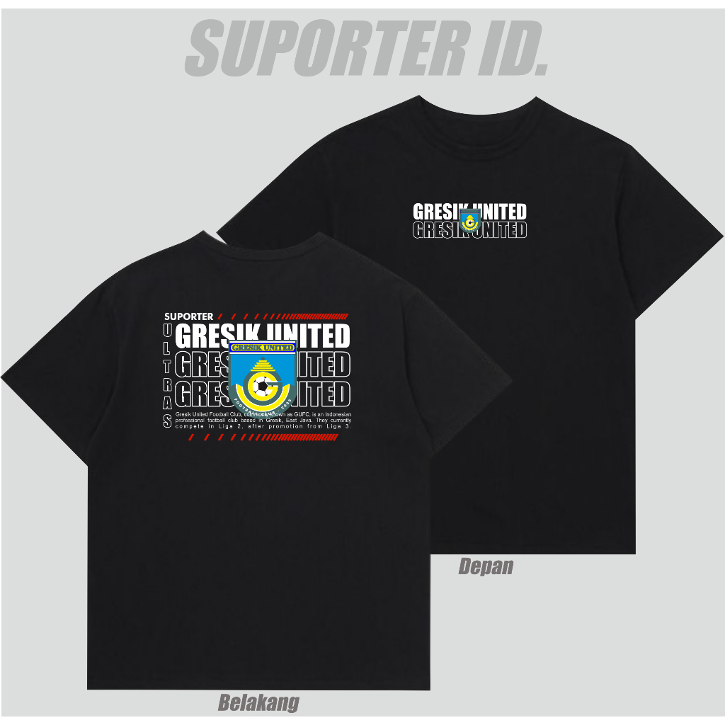Kaos Suporter Gresik United Tshirt Suporter Ultras Gresik United