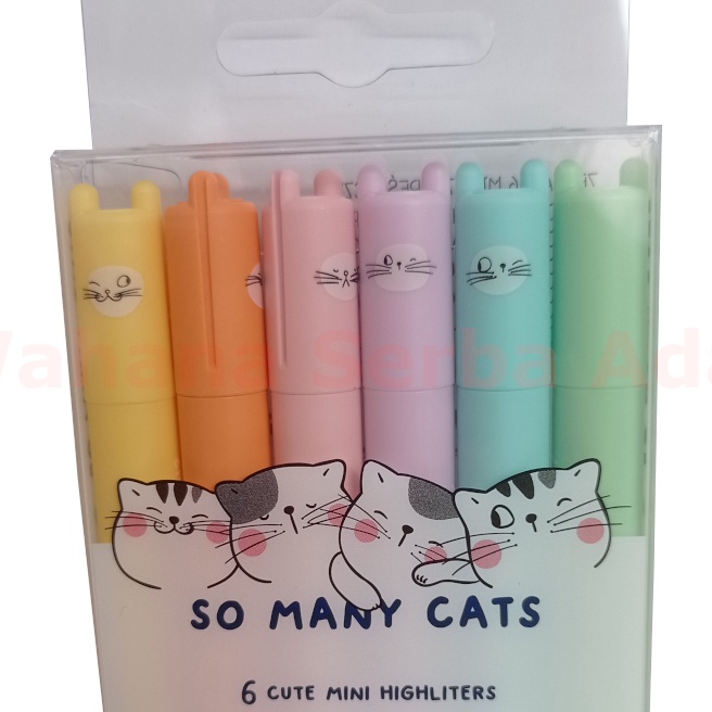 

KP8 Stabillo MG hhlhter m set 6 color warna pastel