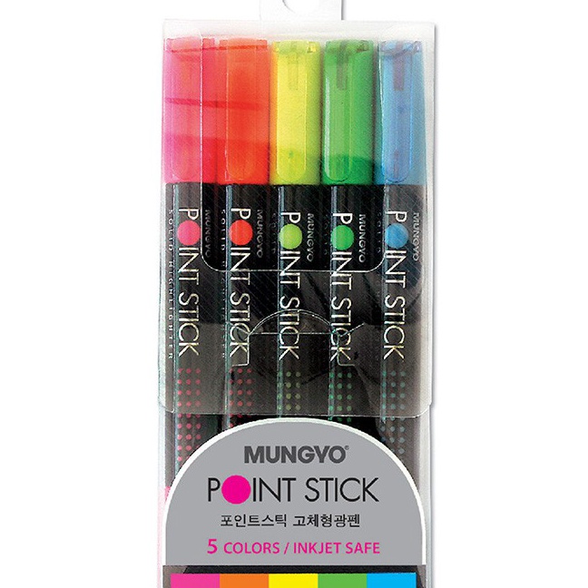 

Hematku BUY 1 GET 1 Mungyo Official Hhlhter Point Stick 5 Pcs