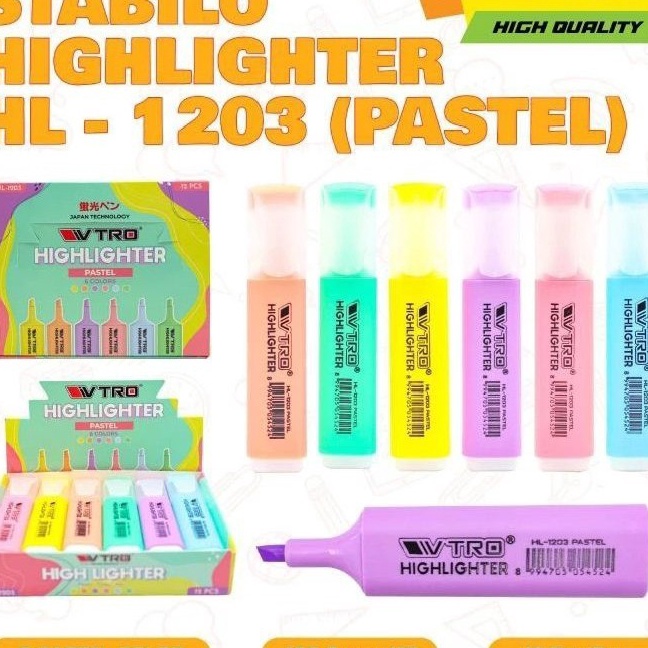 

Wah Stabilo Vtro Hhlhter 1pak12pcs