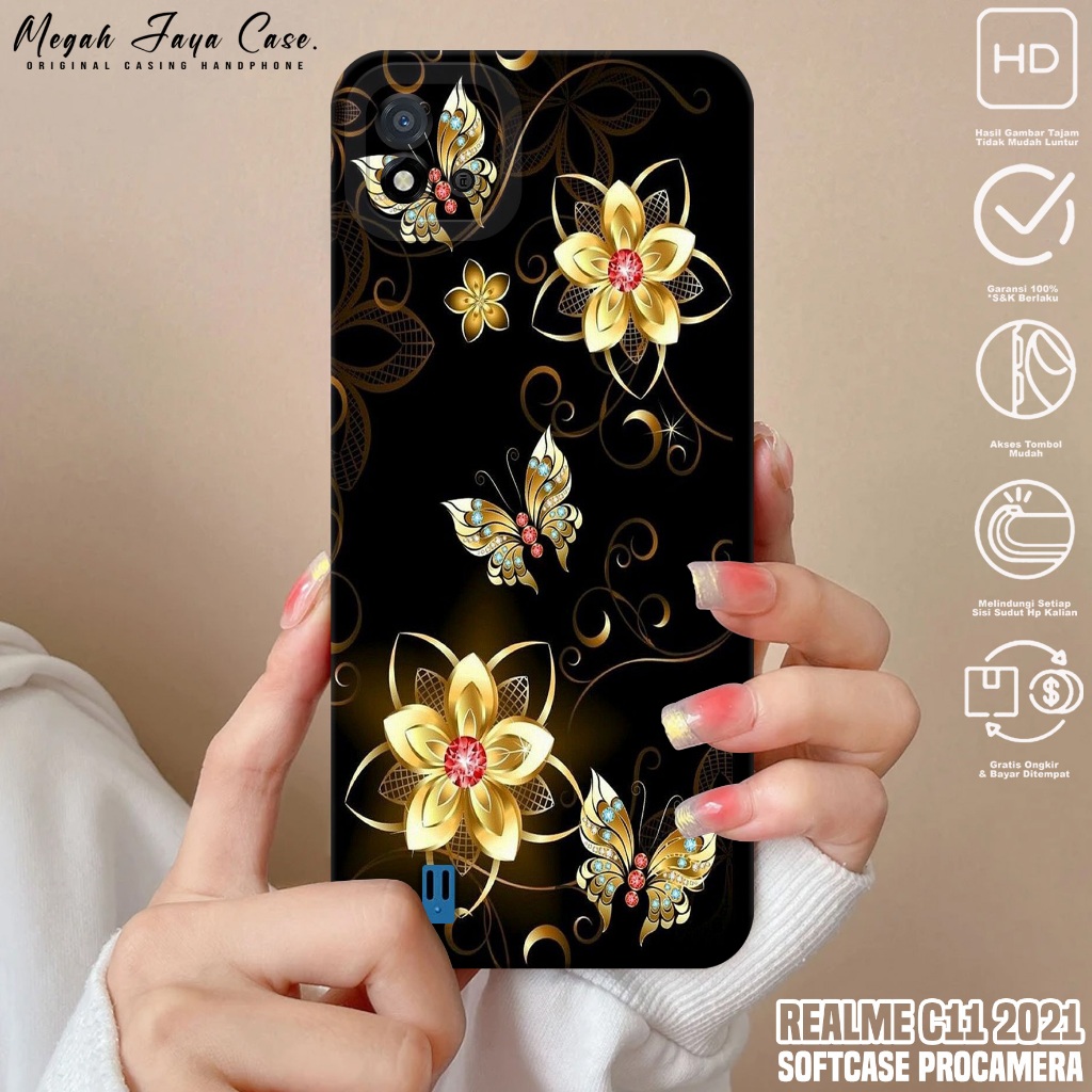 Case REALME C11 2021 - Casing Hp REALME C11 2021 Motif KP - Silikon Hp REALME C11 2021 - Kondom Hp R