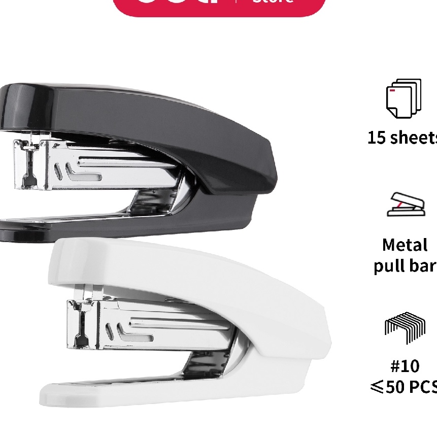 

FG2 Deli Stapler 15 Sheets hingga 2 kali staples E238