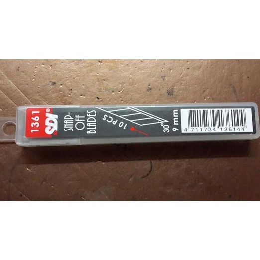 

Promo Isi cutter 3 derajat SDI 1361 SnapOff Blades