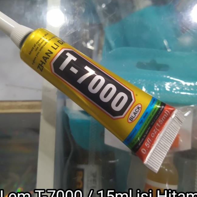 

Ekstra Lem T7 T7 15ml isi Hitam lem Lcd Tauchscreen lem Cessing hausing