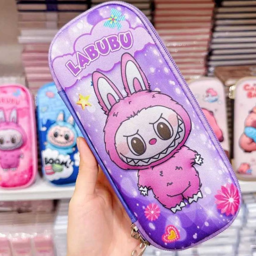 

HJ6 HM36 Tempat Pensil Anak Motif 3D Kotak Pensil Anak Motif Kartun Bahan EVA Kotak Pensil Anak Motif Squishy