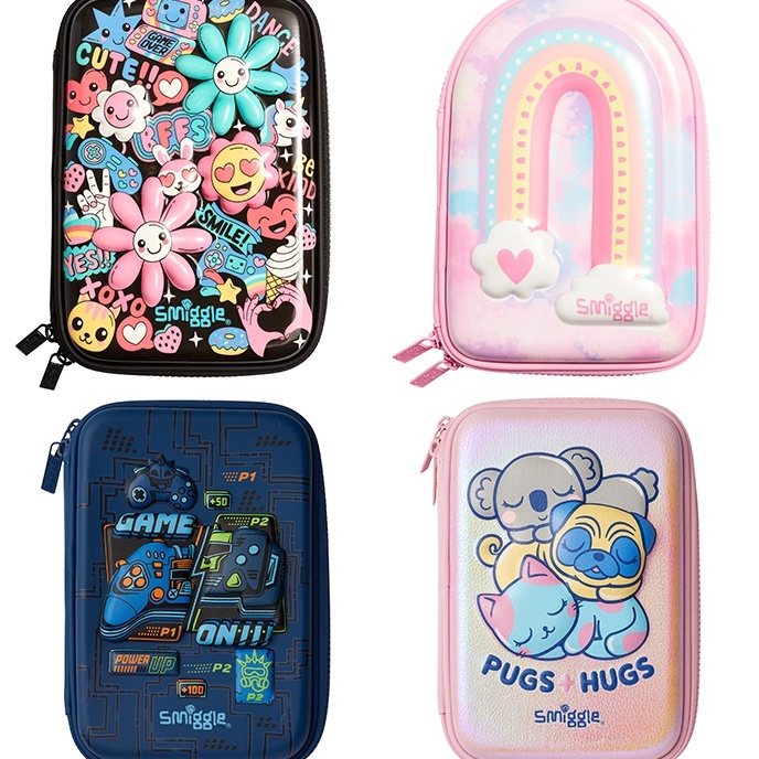 

KF7 Kotak Pensil SMGLE Hardtop Unicorn Pencil Case Cewek