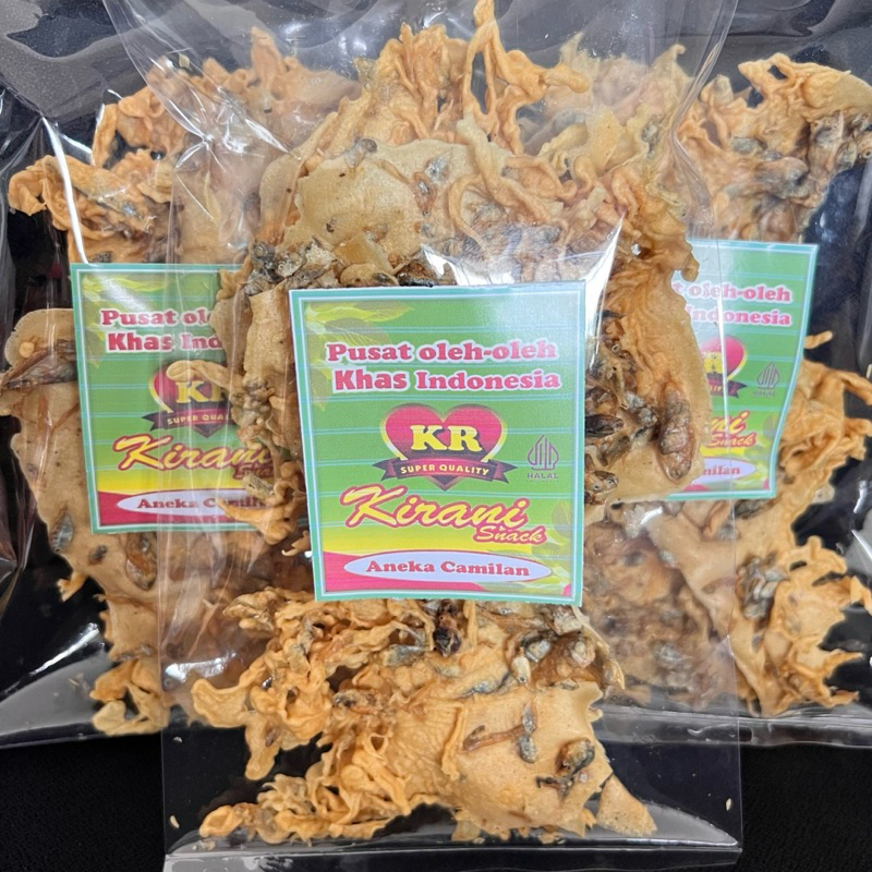 

KERIPIK REMPEYEK TERI CRISPY SUPER ENAK DAN GURIH