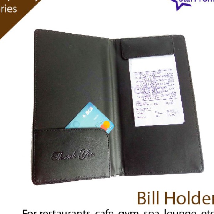 

KF7 Bill Holder Cover Bill Resto Cafe Hotel