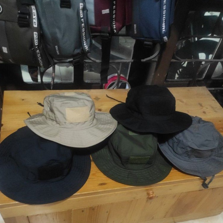 Super Delivery Topi Rimba Tactical Velcro