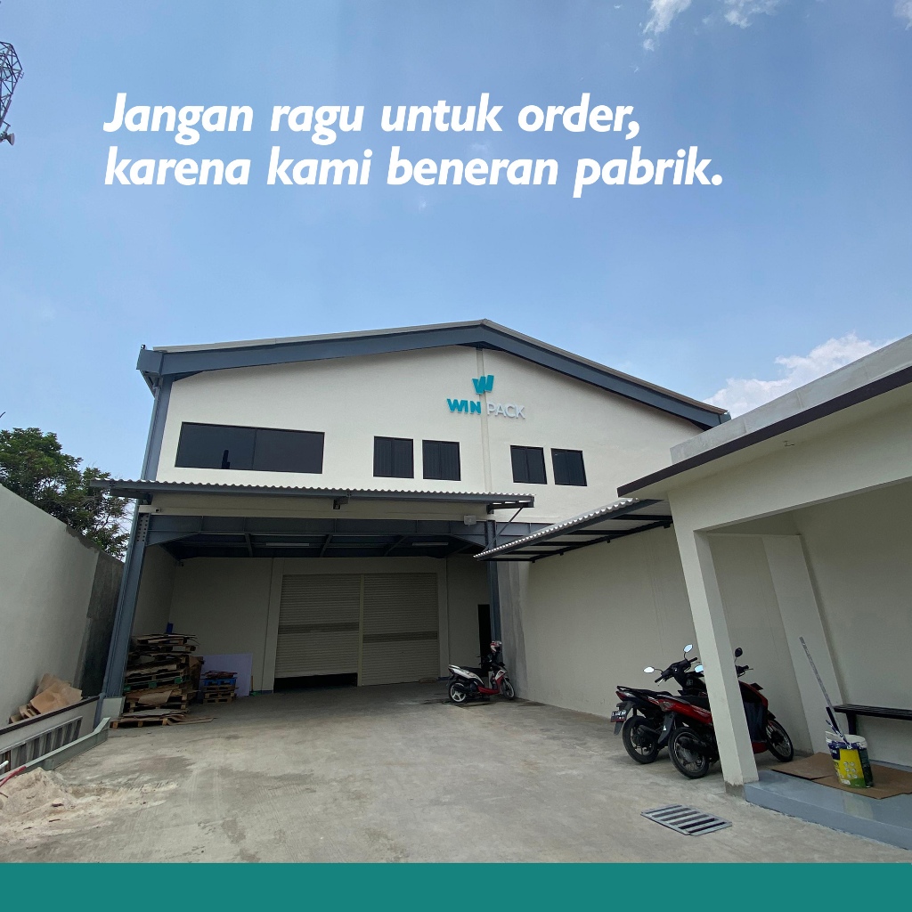 (20 Pcs) Box Nasi Box Kotak Catering Ukuran 20x20 18x18 Premium Putih Bersih