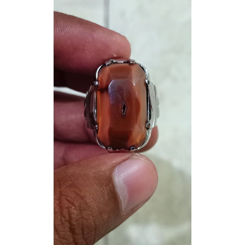 Batu akik kuno combong unik dan antik