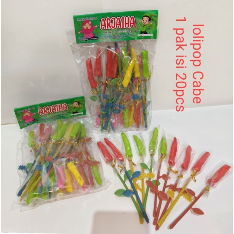 

PERMEN LOLIPOP CABE ISI 20 PCS HARGA GROSIR