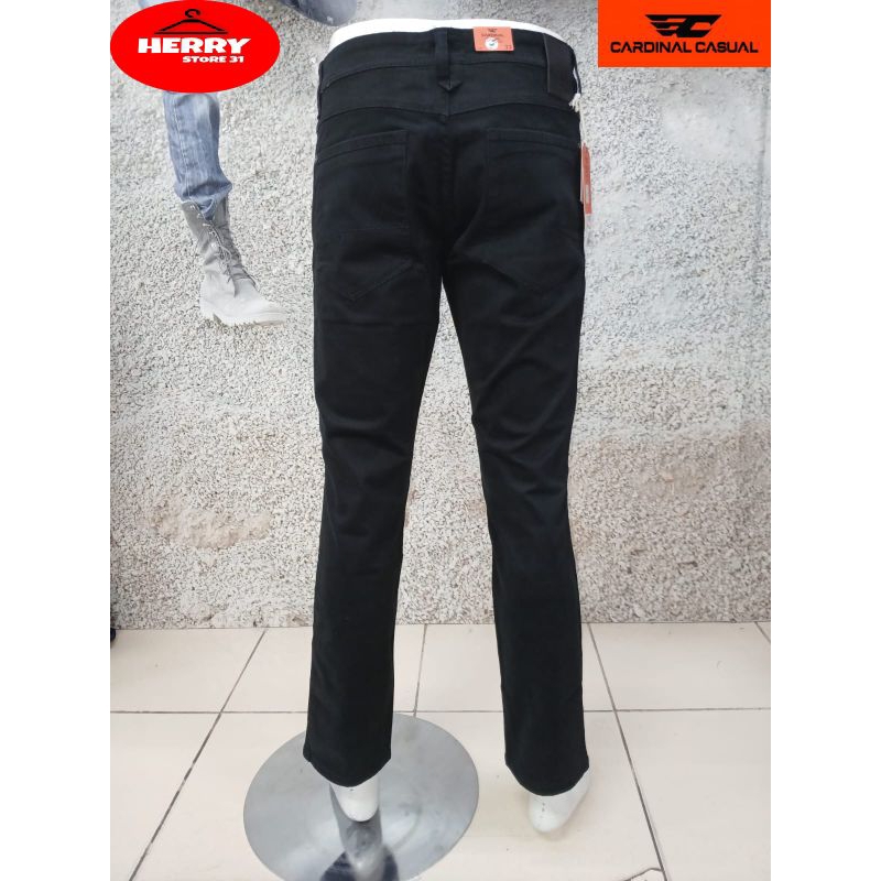 CELANA CARDINAL CASUAL REGULER TERBARU PREMIUM QUALITY WARNA HITAM