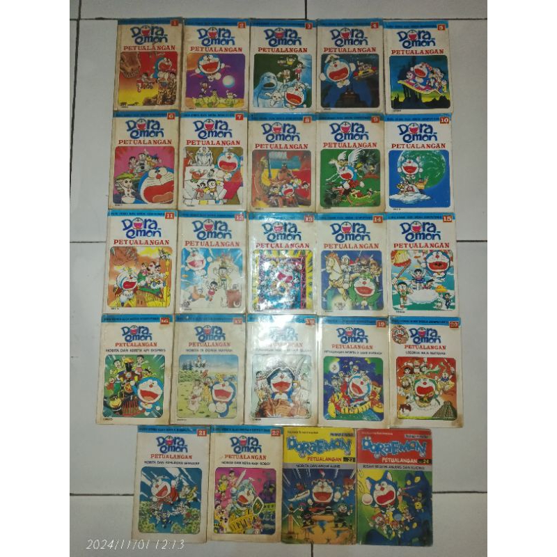 Komik Doraemon Petualangan Fullset 1-24 Lengkap