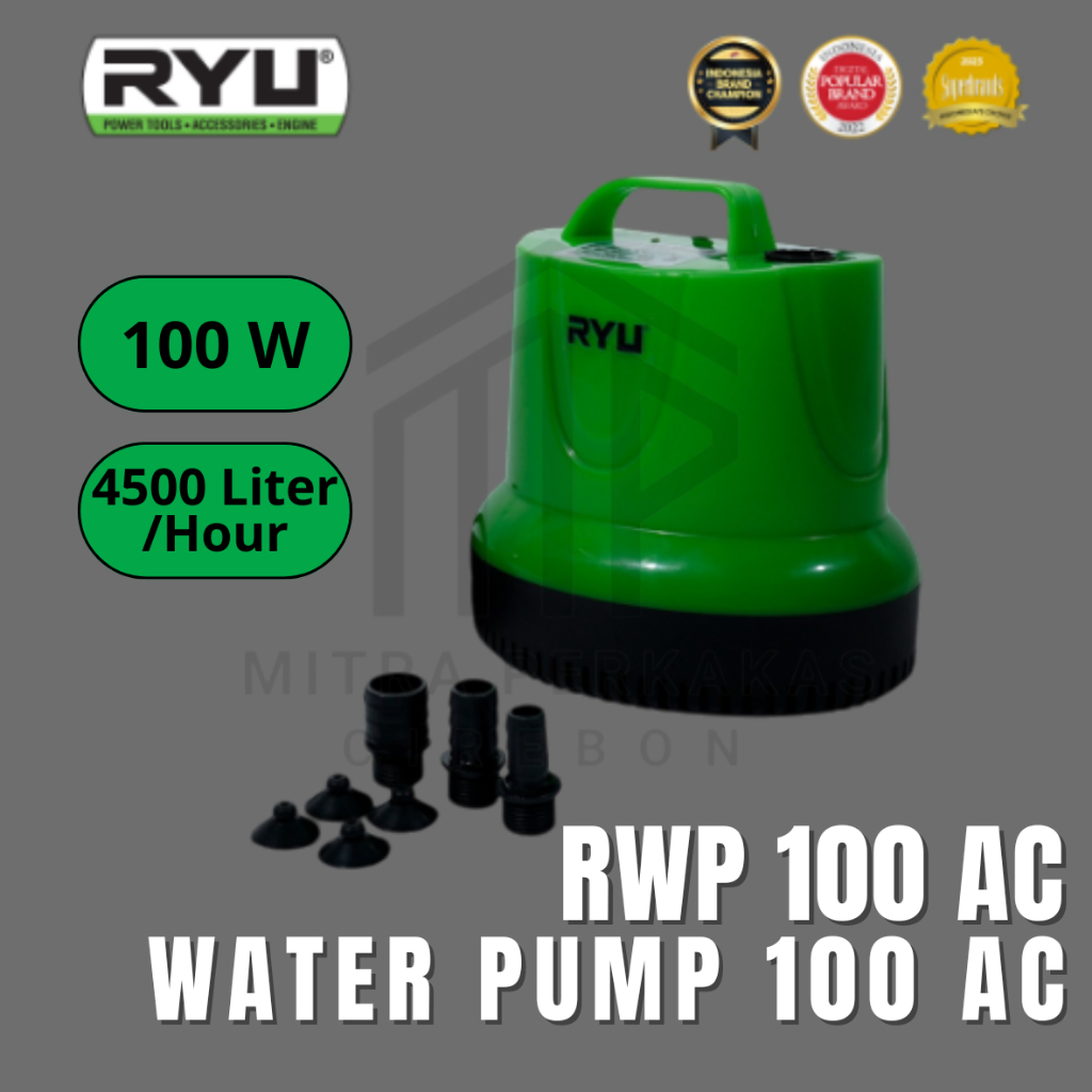 RYU RWP 100 AC Mesin Pompa Air Celup Water Pump
