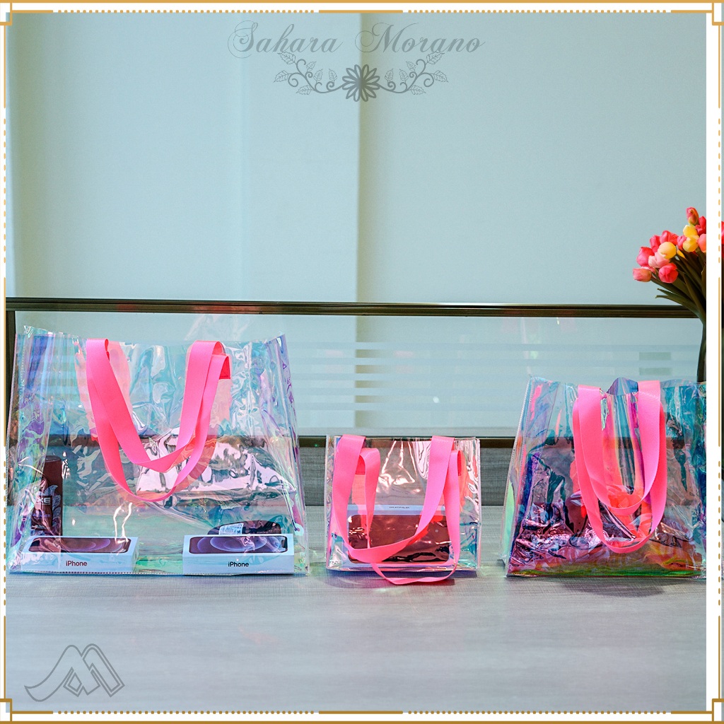 

Shopping Bag PVC Hologram Tas Belanja Tas Hadiah Goodie Bag Tas Souvenir