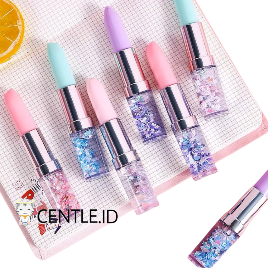 

CENTLE.ID PULPEN BENTUK LIPSTIK PENA LUCU ALAT TULIS SEKOLAH KANTOR UNIK MURAH TERJANGKAU COD