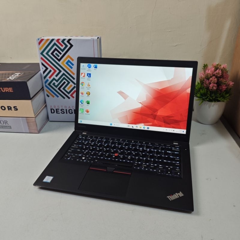 LENOVO THINKPAD T470S - 14" FULLHD - INTEL CORE i5-6300U - RAM 12 GB - SSD 256 GB