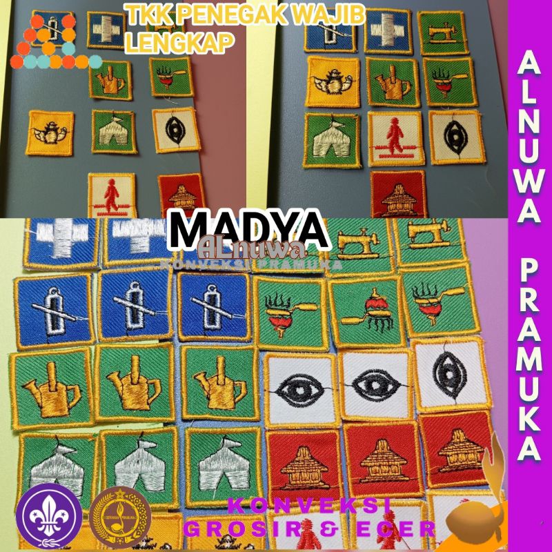 TKK Penegak Bordir / TKK Wajib Penegak Madya Lengkap satuan