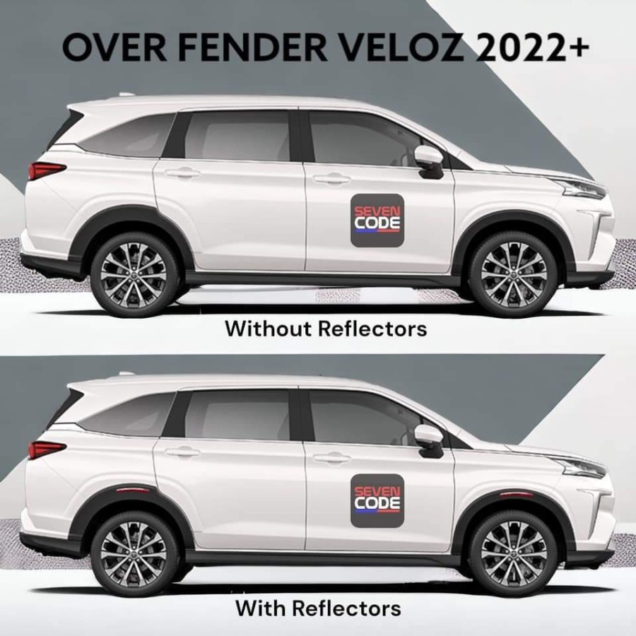 OVER FENDER VELOZ 2023 / FENDER TRIME AVANZA VELOZ 2023