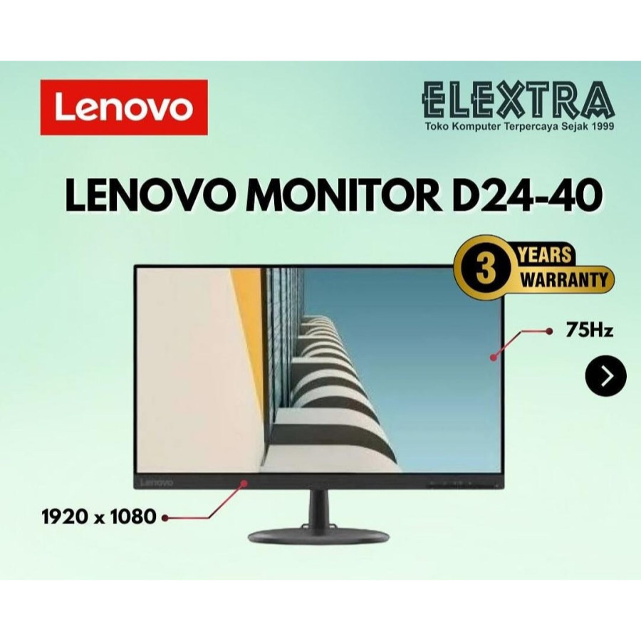 Monitor 23.8" D24-40 Lenovo