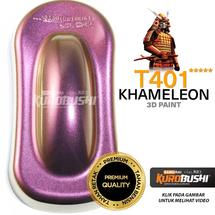 Cat Samurai - T401 Bunglon Ungu **** 300ML