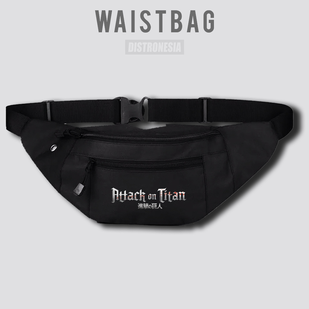 Tas Anime Attack on Titan Premium Waistbag