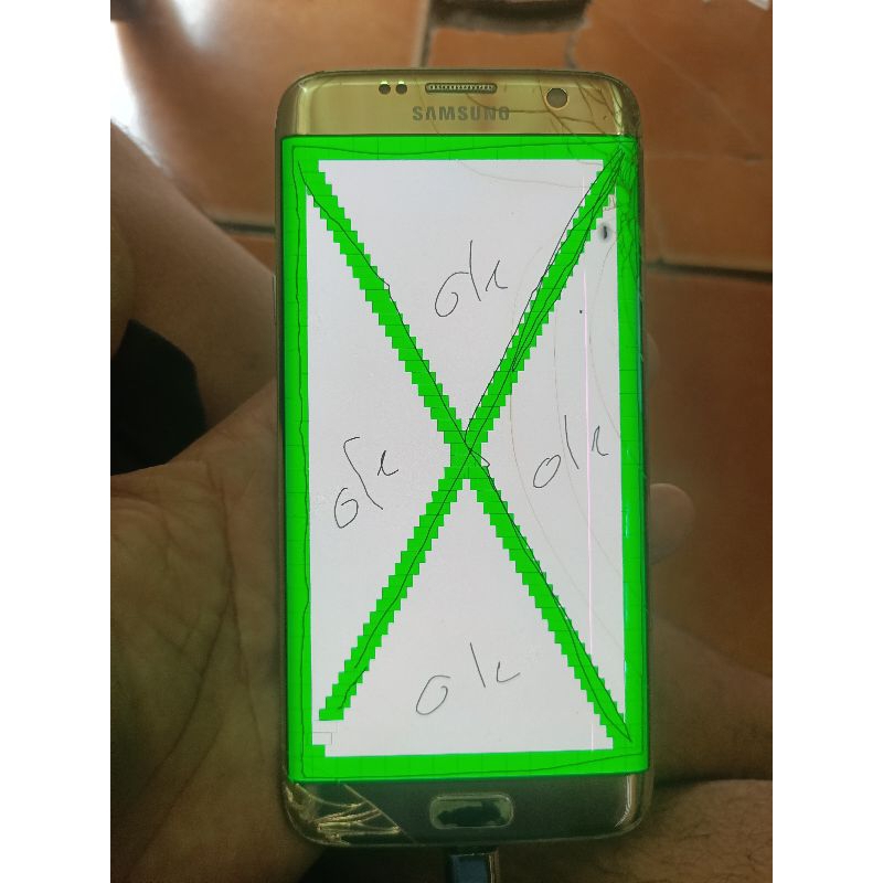 LCD SAMSUNG S7 EDGE  SM-G935FD ORIGINAL CABUTAN