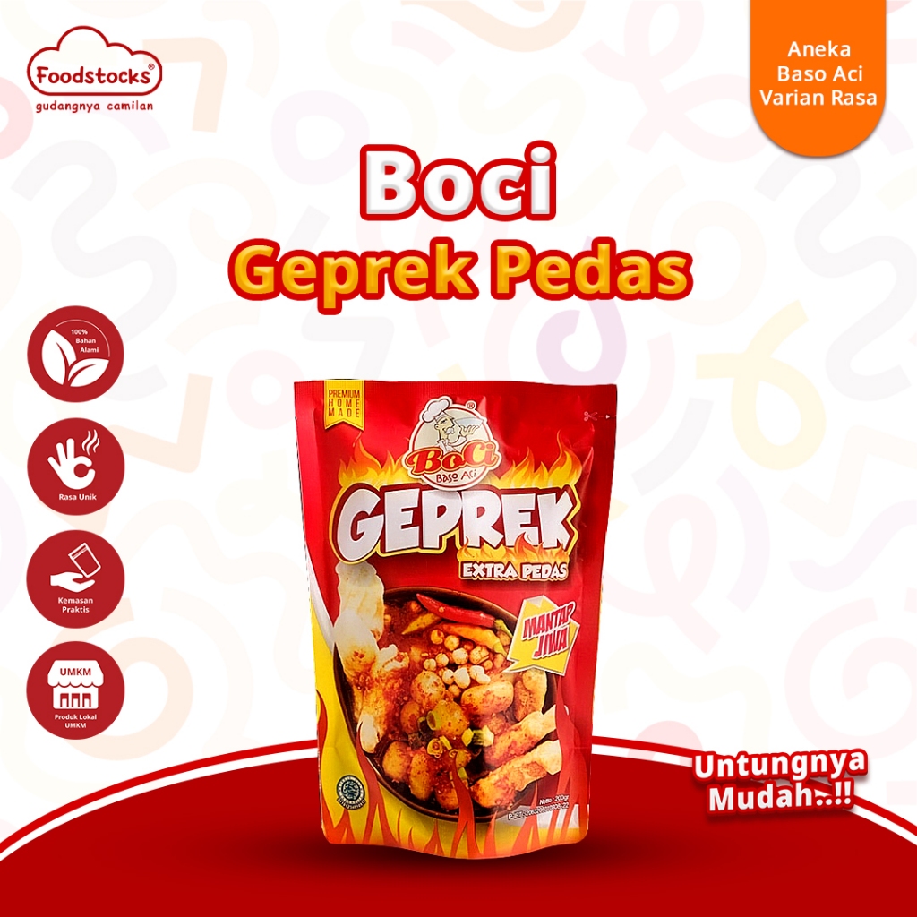 

Boci Geprek Pedas Mantap Jiwa