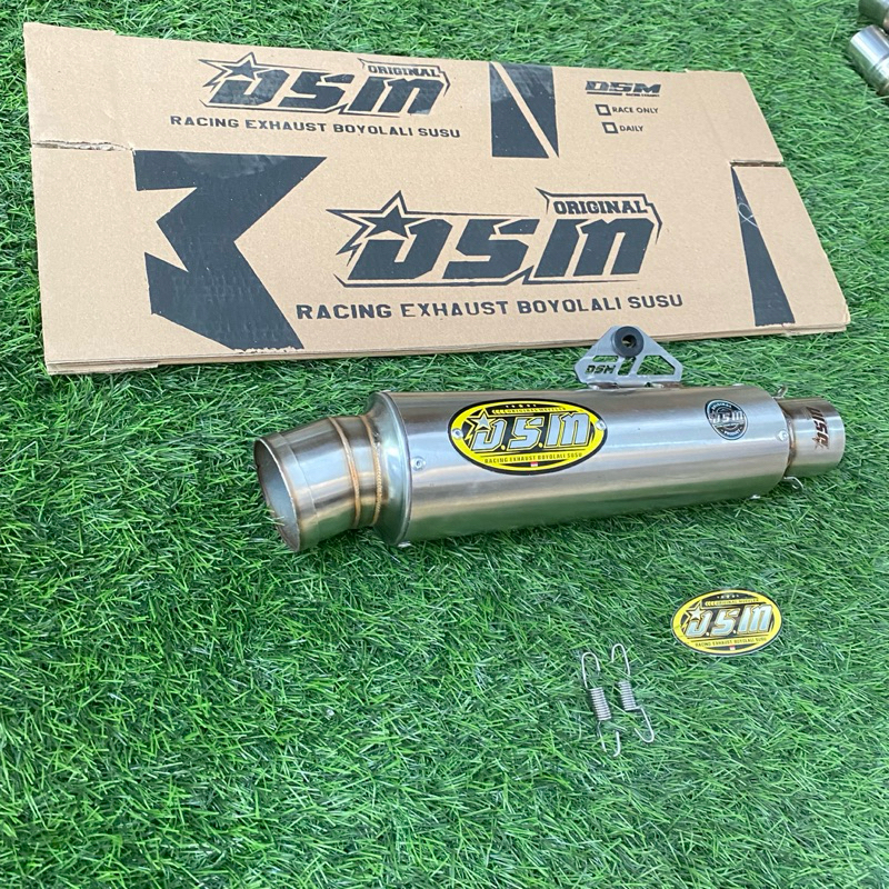 Knalpot Kompetisi 25cm Original Dsm Racing Slencer Dsm Kompetisi 25cm