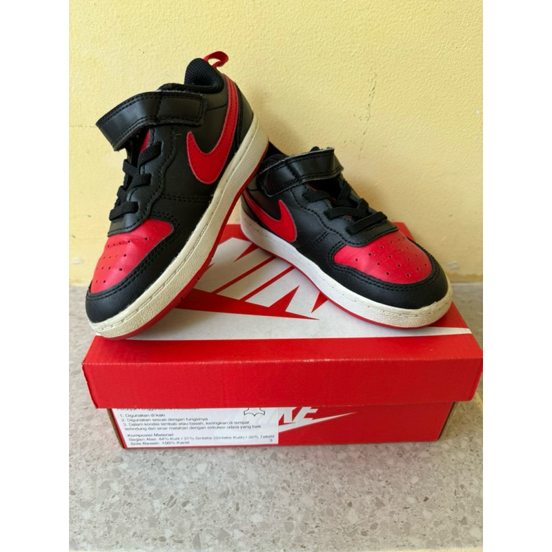 Sepatu Anak Nike Court Borough Low 2 (TDV)