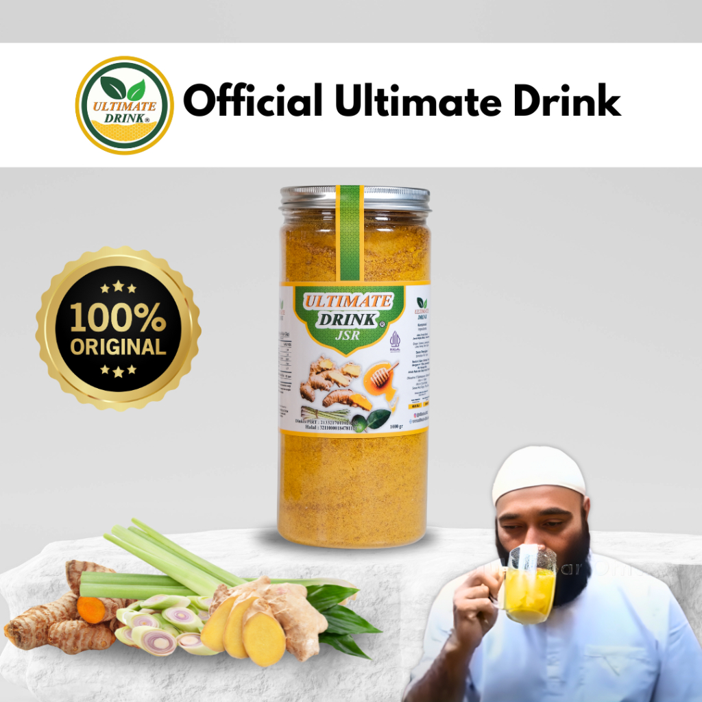 

ULTIMATE DRINK - JSR Minuman Jahe Campuran Serbuk Minuman Kunyit Minuman Herbal