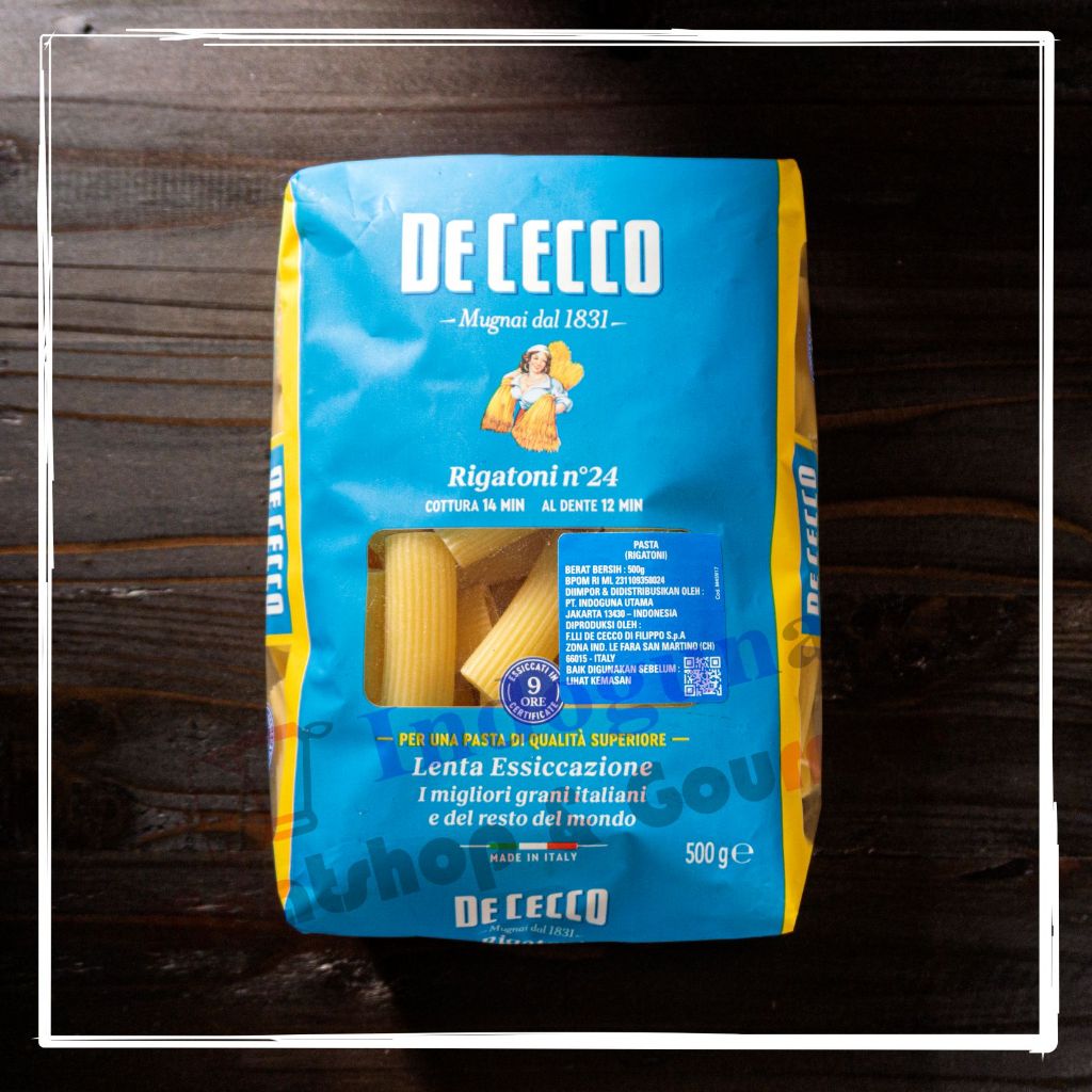 

De Cecco Dececco Pasta Rigatoni 500gr