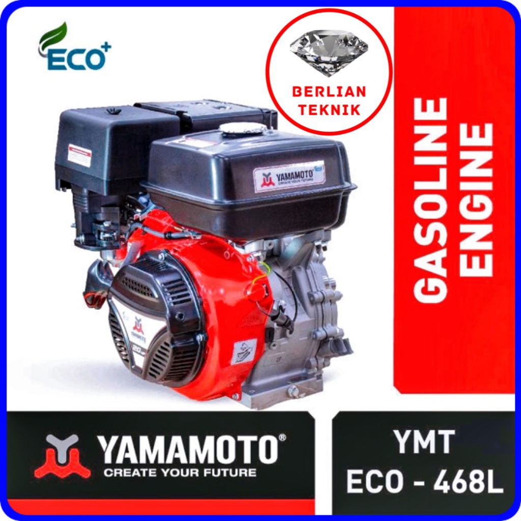 Mesin Penggerak Bensin Engine Gasoline Yamamoto YMT ECO 468 L / 20 HP Lambat