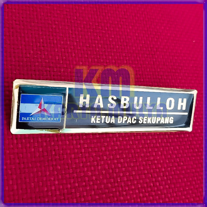 

Papan Nama Logo Partai Demokrat Name Tag Logo Partai Custom - Karya Mulya