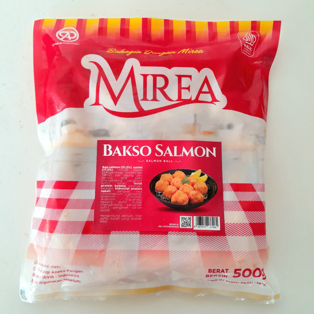 

MIREA bakso salmon 500gr